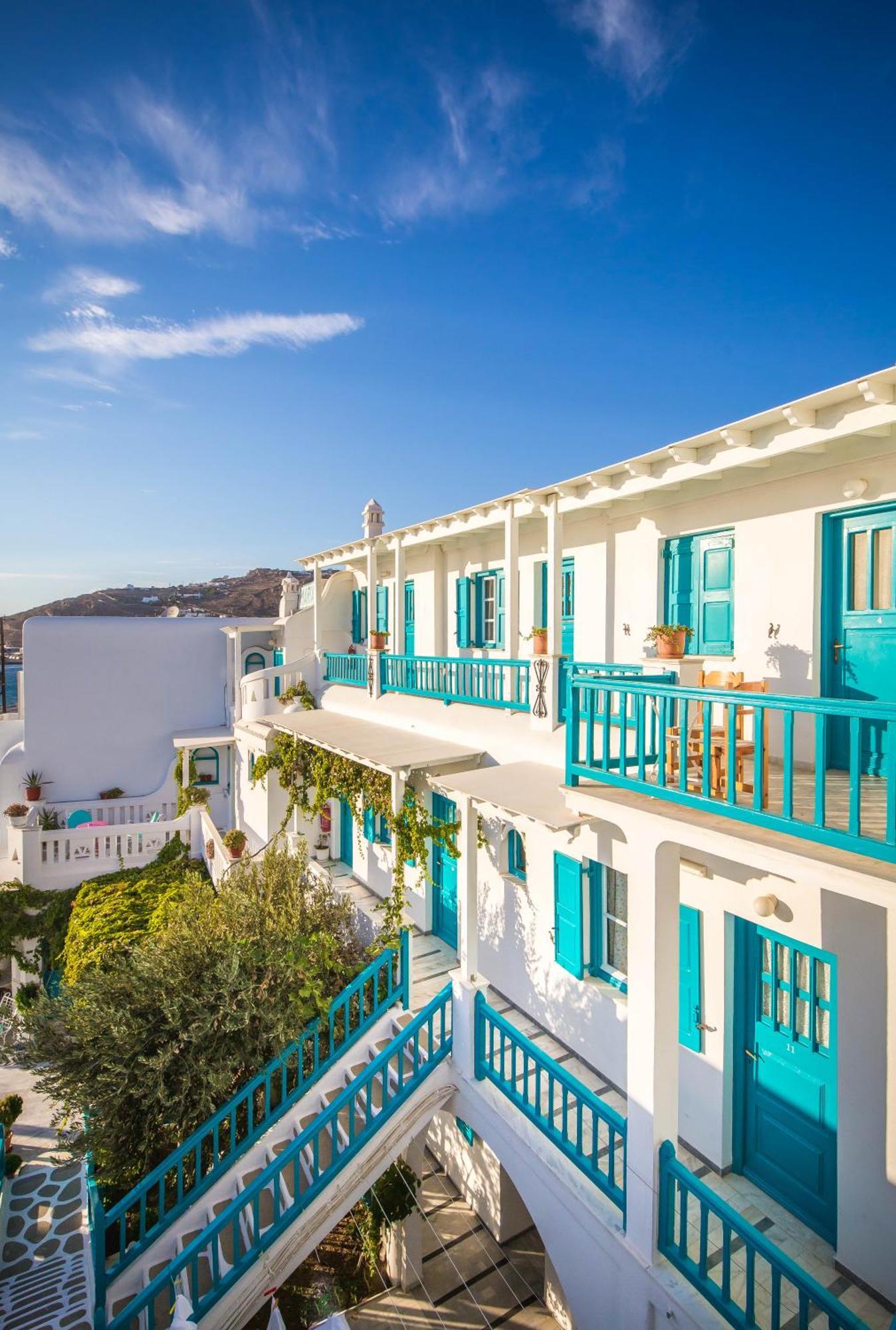 Pension Marias Sea View Mykonos Town 外观 照片